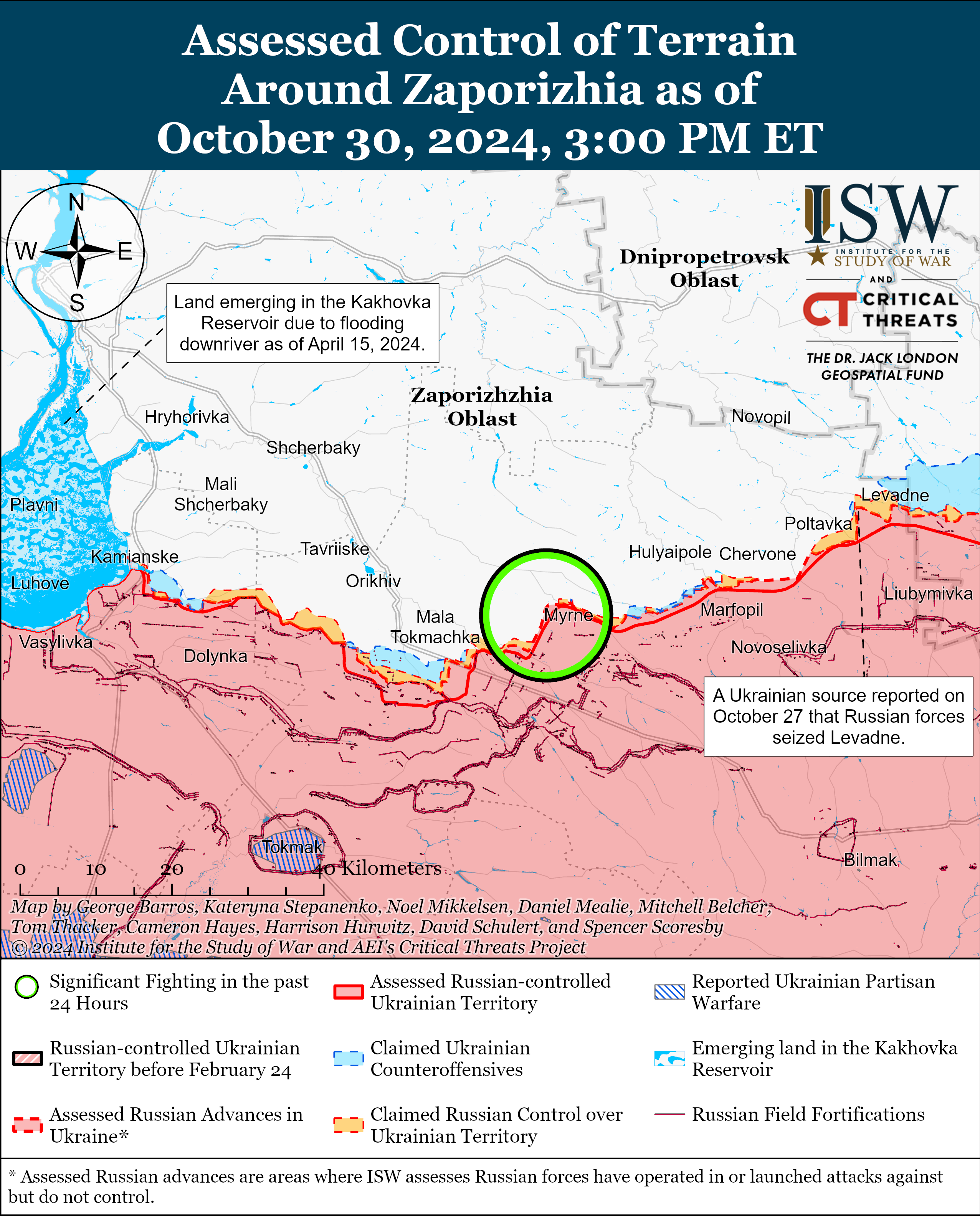 Окупанти просунулися на п'яти напрямках, включаючи Курський: карти ISW